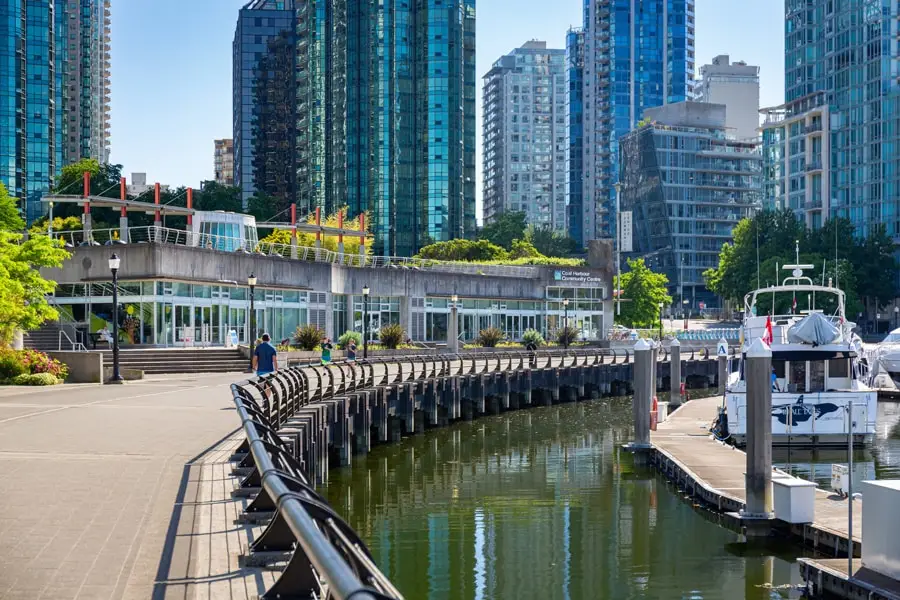Coal Harbour in Vancouver