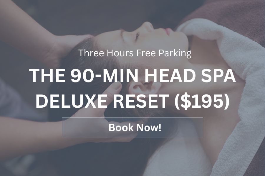 Head Spa Treatment Downtown Vancouver Rainy Day